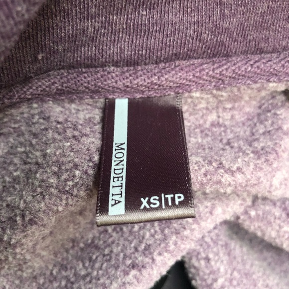 MANDETTA | NWOT | Purple Long Zip Up Hoodie | XS - Picture 9 of 9